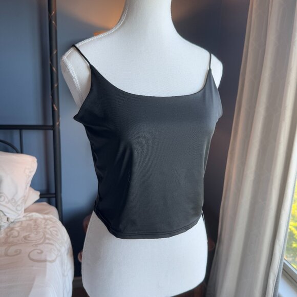 NWT Black Stretchy Tank Top - Picture 2 of 8
